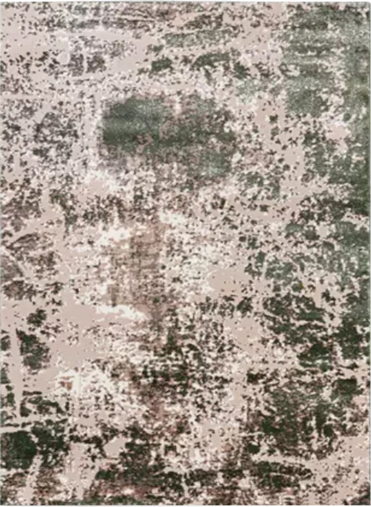 TA Koberec E990A BÉŽOVÁ/D_ZELENÁ ASTHANE Rozmer: 140x200 cm