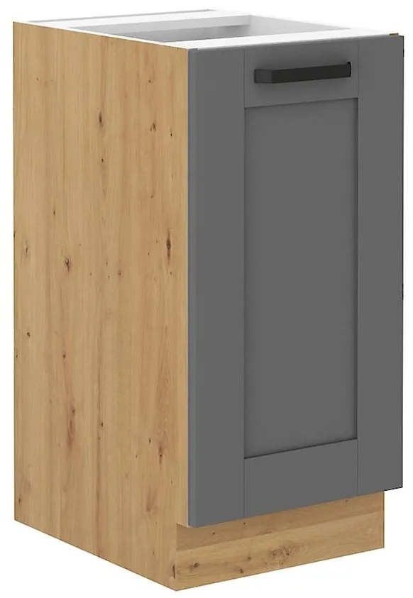 Kuchynská skrinka Luna dustgrey/artisan 40D 1F BB