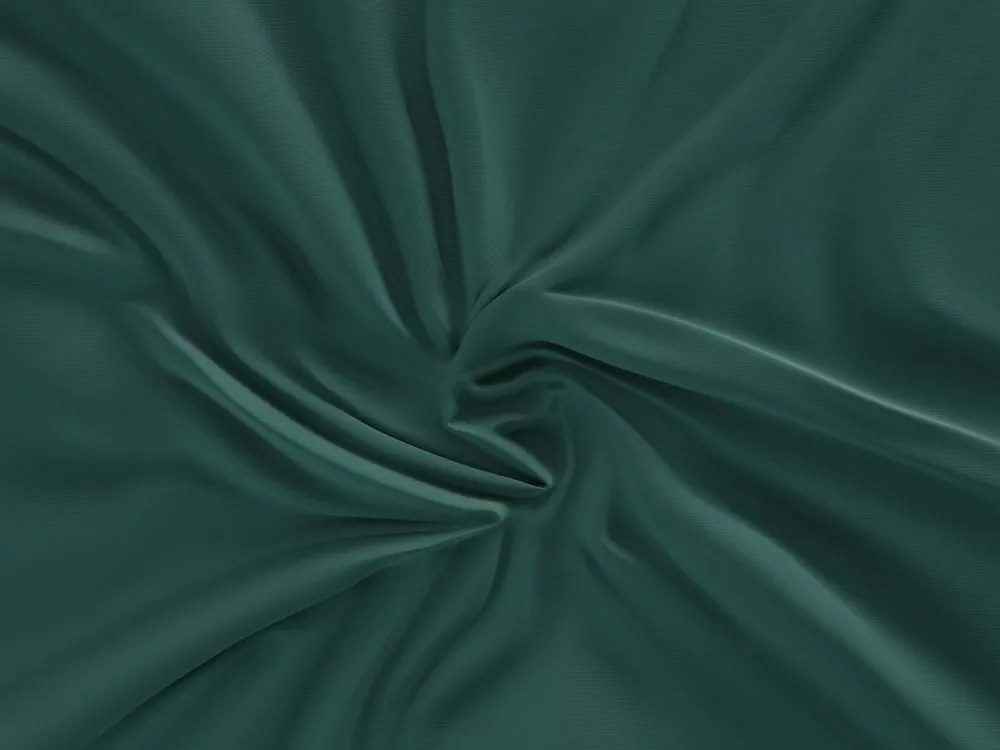 Kvalitex Luxusná Saténová plachta tmavo zelená Bavlna Satén, 90x200 cm