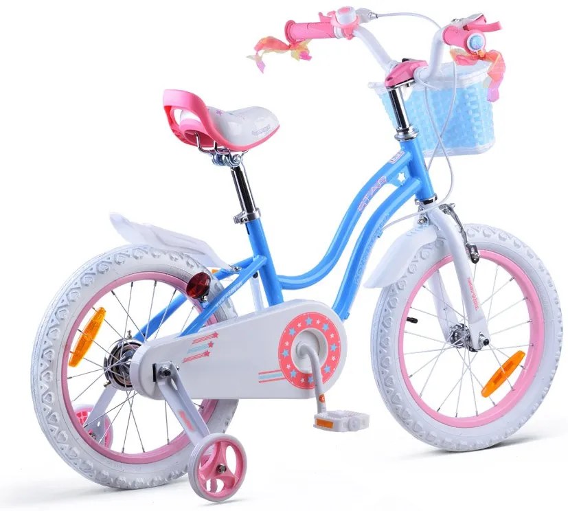 Detský bicykel STAR GIRL 16 RoyalBaby RB16G-1 - modrý