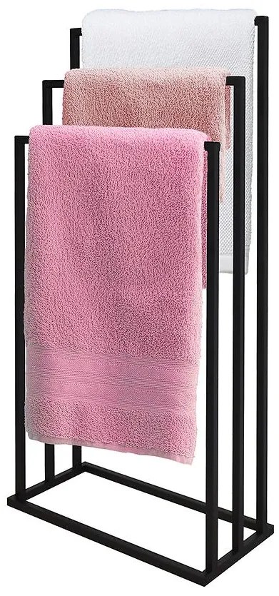 Stojan Na Uteráky 3-Ramenný Čierna