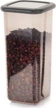 Dóza na potraviny 1,6 l, šedá čira%