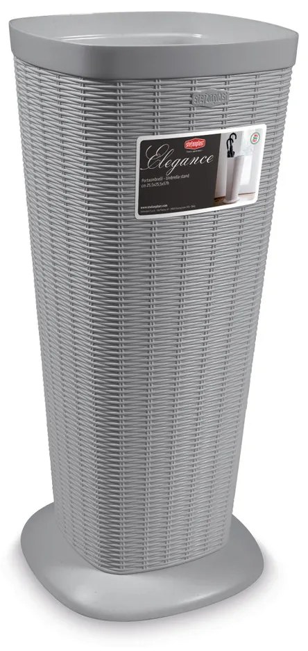 STEFANPLAST Stojan na dáždniky, sivý