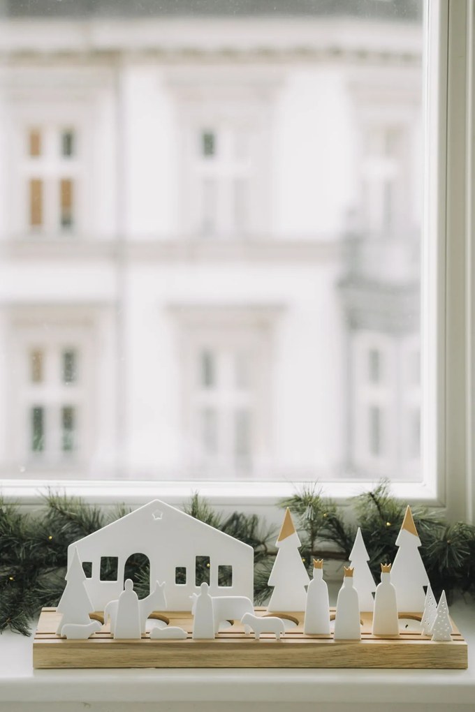 räder Vianočný svietnik Large Nativity 45 cm