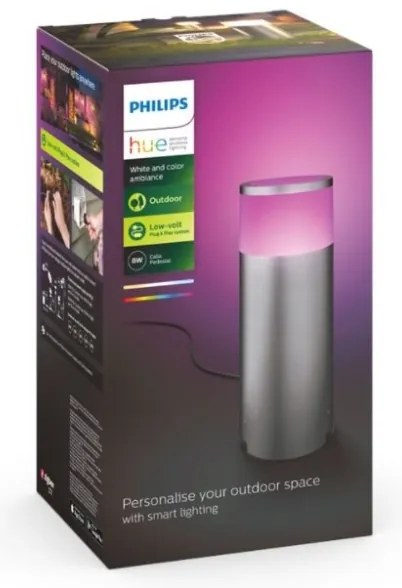 Philips - LED RGBW Stmievateľná vonkajšia lampa CALLA Hue LED/8W/230V IP44