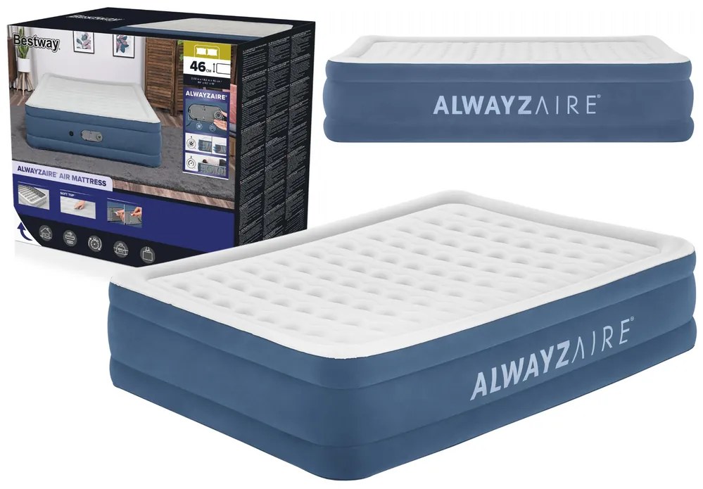 Bestway Nafukovací matrac, posteľ 203 x 152 x 46 cm - Bestway 67624