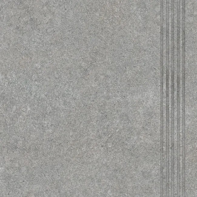 Dlažba Industrial Soft Grey 33x33 schodovka R11