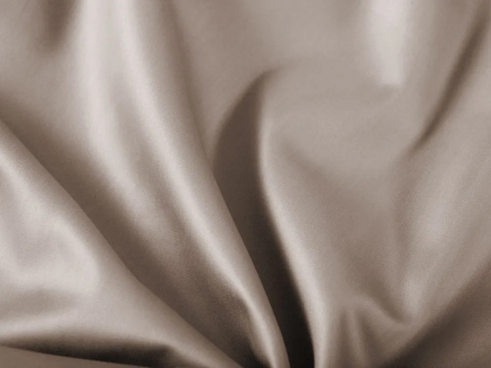 Biante Bavlnená saténová obliečka na vankúš ST-005 Latte 40 x 40 cm