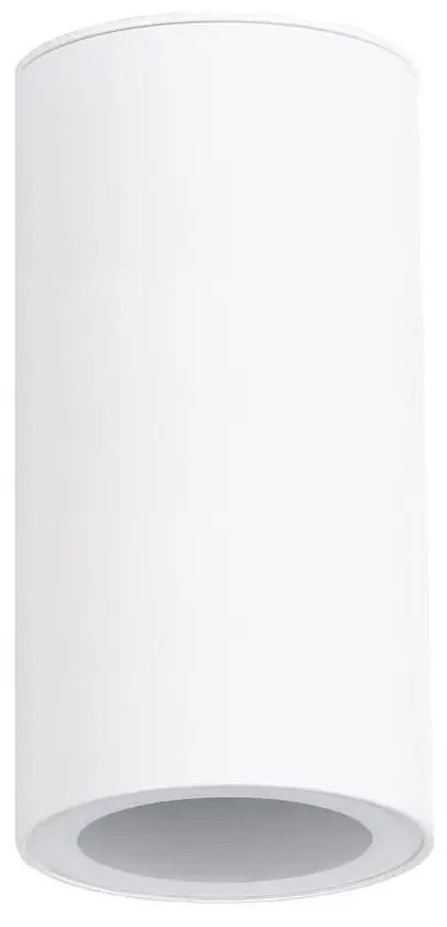 Minimalistické bodové svietidlo Rotor IP65 biela