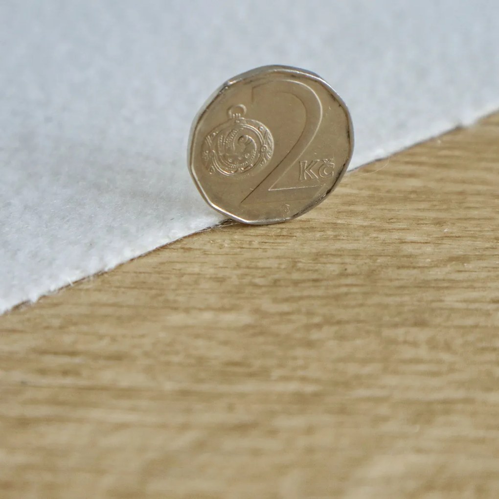 Gerflor, PVC podlaha - lino AladinTex Plus 2351 Timber Golden, na mieru, šíře 4m, hnedá, filc, chodba / predsieň