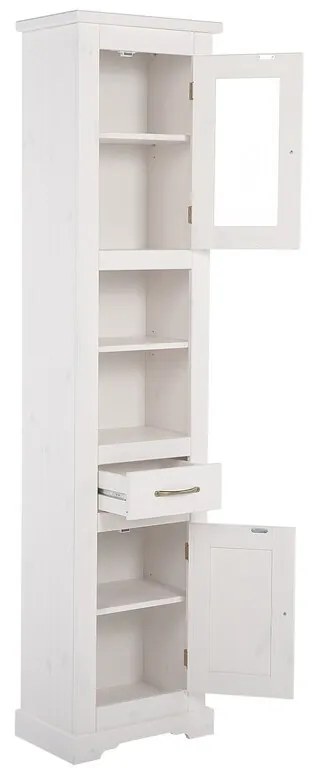 Kúpeľňová skrinka Romantic 800 2D biela borovica