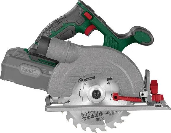 Parkside®  Aku ručná kotúčová píla 20 V Phksa 20-Li C4 + Smart akumulátor 20 V/4 Ah + Rýchlonabíjačka akumulátora 20 V/4,5 A  (800013030)