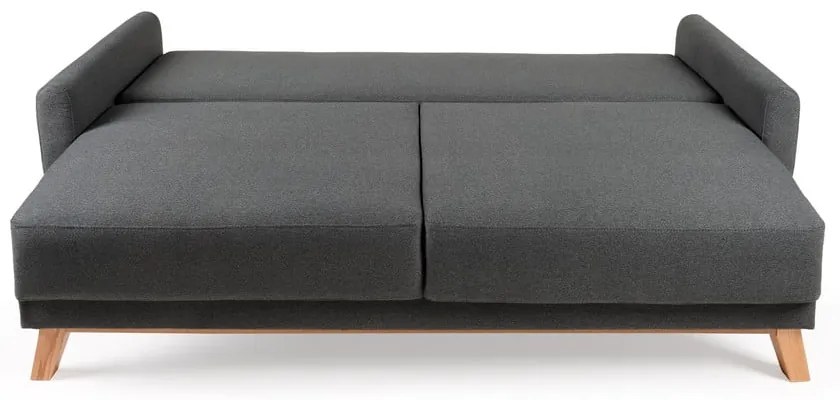 Tmavosivá rozkladacia pohovka Bonami Selection Pop