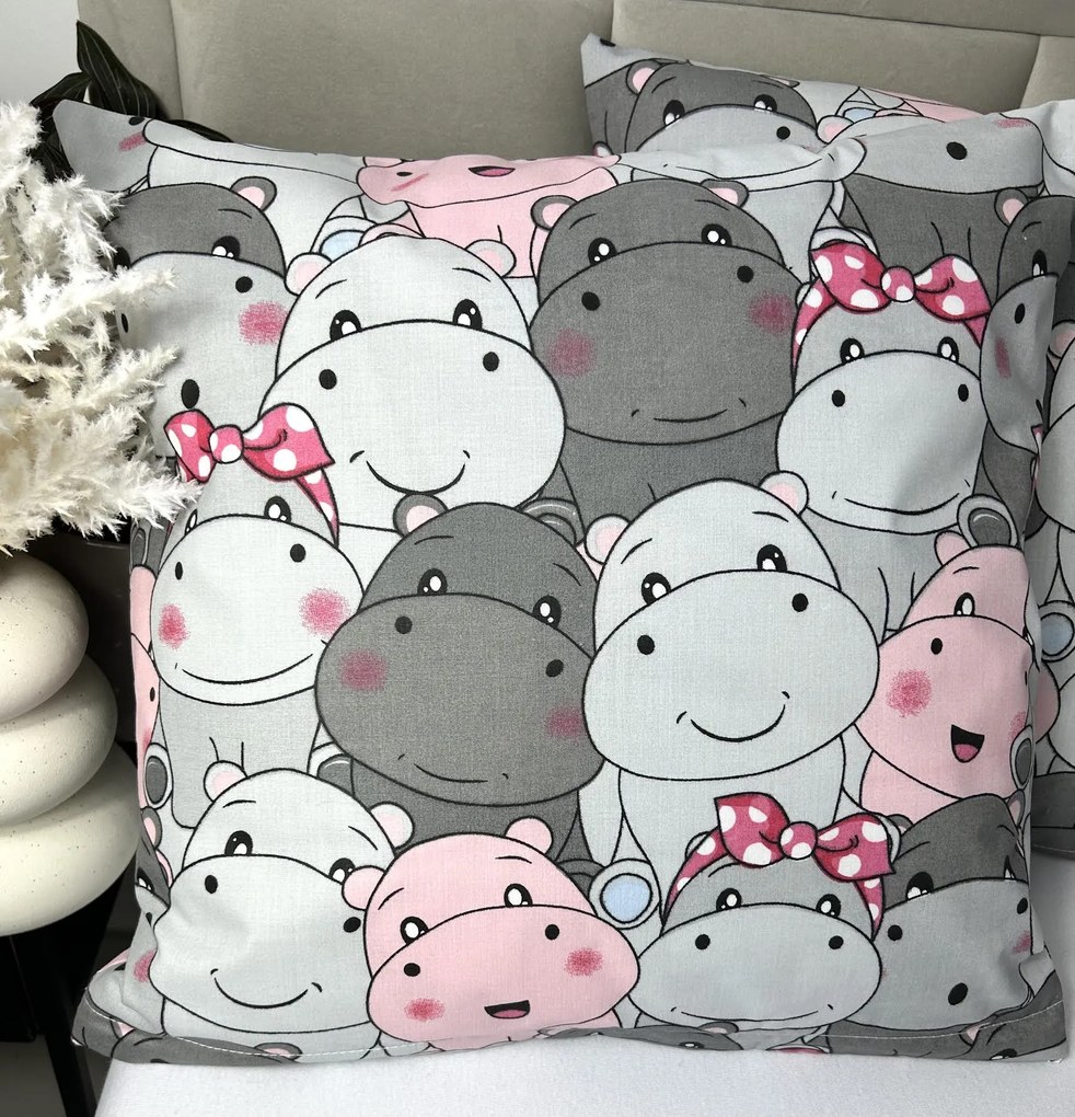 INTERMEDIC SK Posteľná obliečka Hrošíkovia na vankúšik 40x40cm