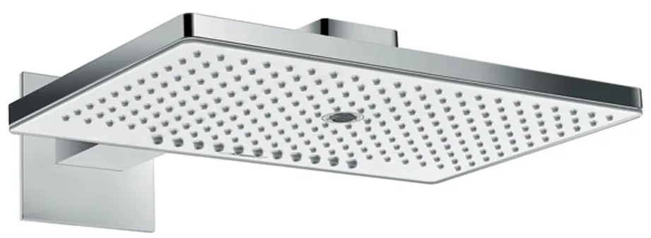 Hansgrohe Rainmaker Select, hlavová sprcha 460 3jet EcoSmart so sprchovým ramenom, biela/chrómová, HAN-24017400