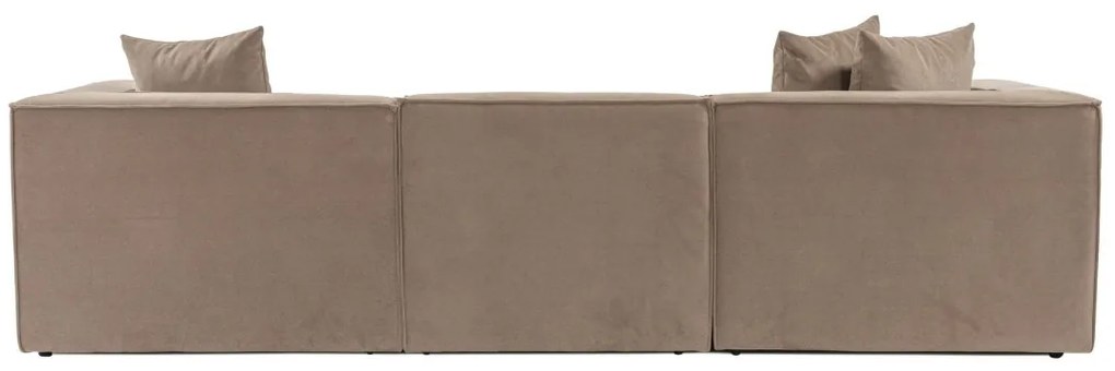Trojmiestna pohovka Sora 325 cm cappucino