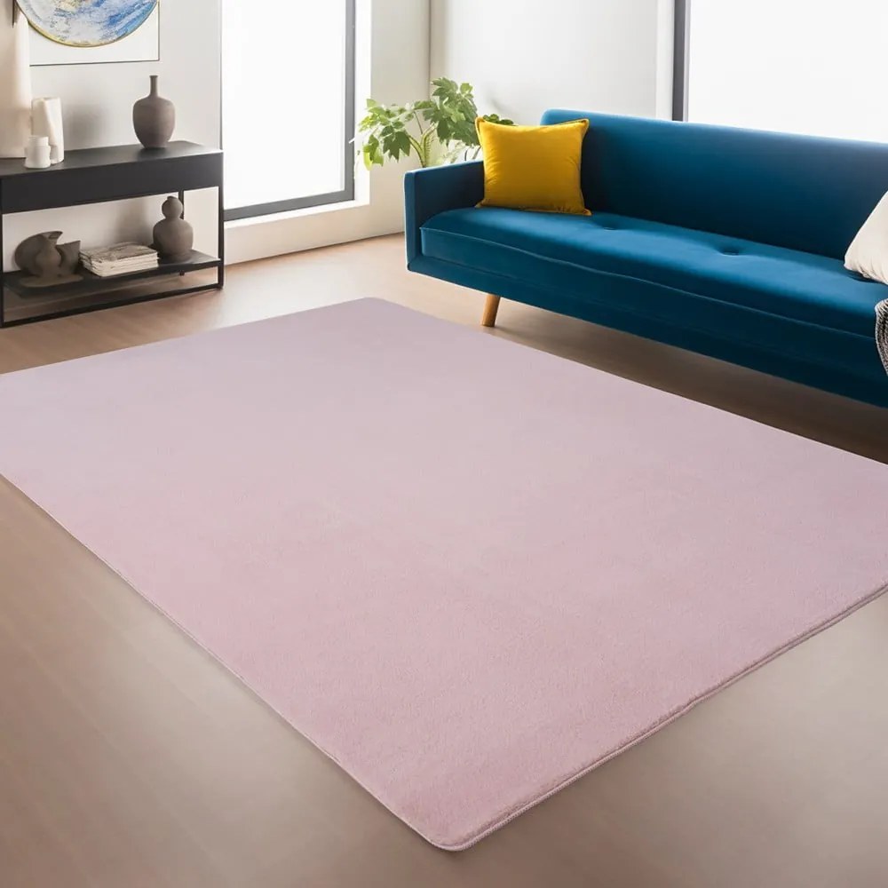 Svetloružový prateľný koberec 140x200 cm Joy 1400 – Ayyildiz Carpets