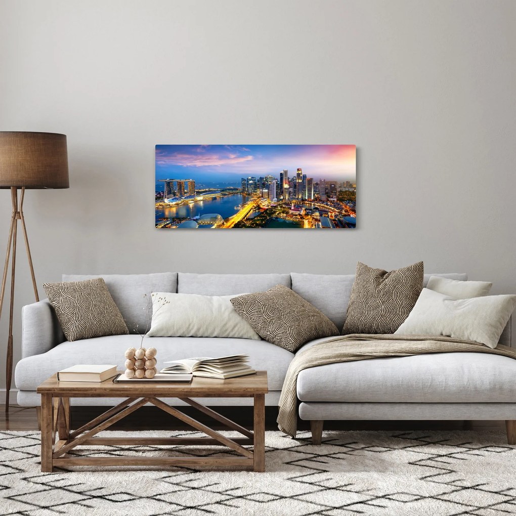 Obraz - Singapur, Ázia (120x50 cm)