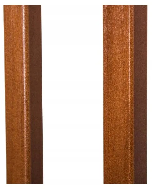SPRINGOS Detská zábrana nastaviteľná 75-110 cm SPRINGOS BabyLock hnedá