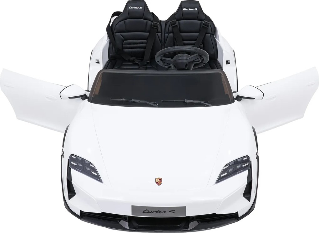 Ramiz Porsche Taycan Turbo S biele autíčko