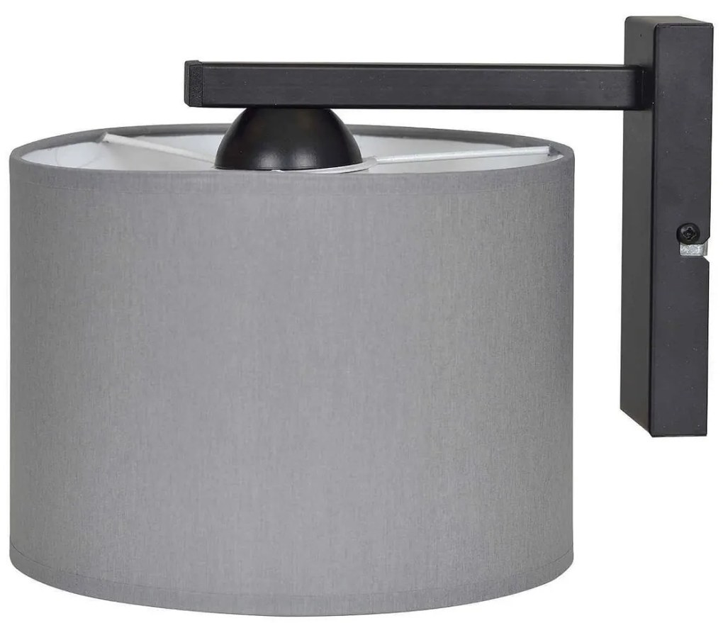 Nástenné svietidlo Indigo, 1x textilné tienidlo (výber zo 6 farieb)