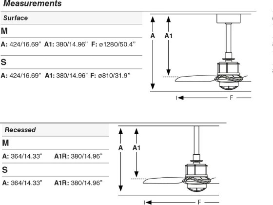 FARO 33395WT1N-LED Stmievateľný ventilátor JUST FAN M 16W/230V priemer 128 cm hnedá/čierna WT + DO