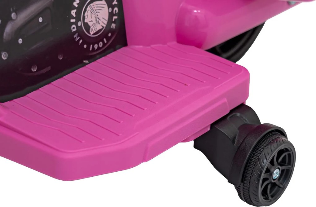 Ramiz Chopper INDIAN Ružové vozidlo