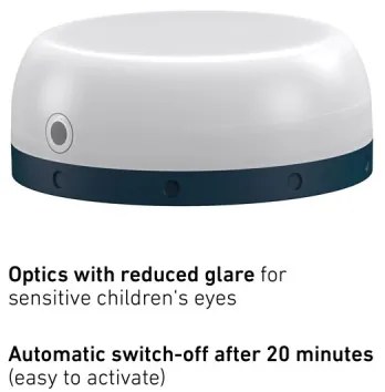 Ledlenser KIDCAMP6 DINO - LED stmievateľná prenosná lampa LED/3xAAA IP44 zelená