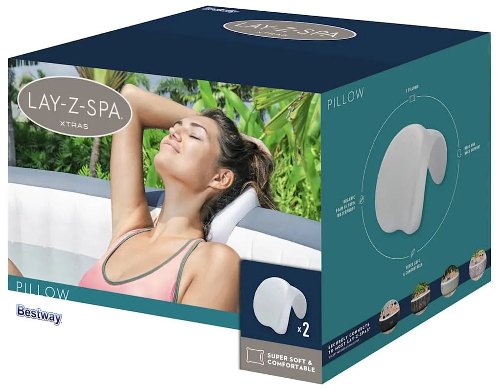Bestway Lay-Z-Spa Vankúš 25x19,5x17,5 cm