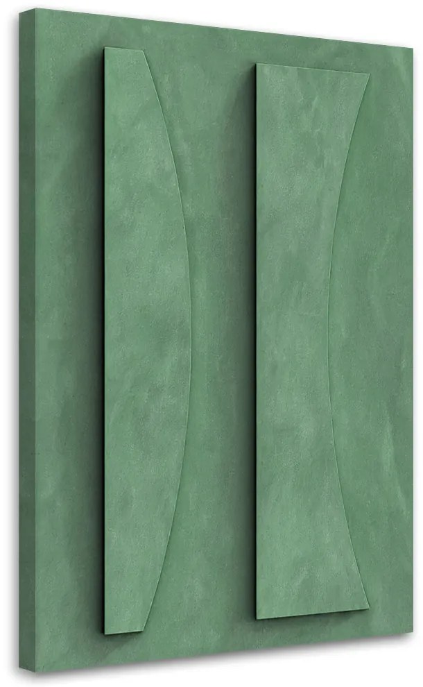 Gario Obraz na plátne Zelený reliéf 3D Rozmery: 80 x 120 cm