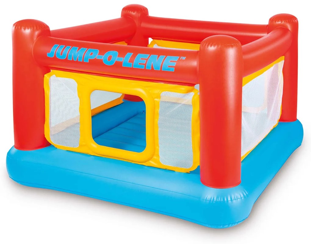Nafukovací trampolínový hrad, 174 x 174 x 122 cm, INTEX
