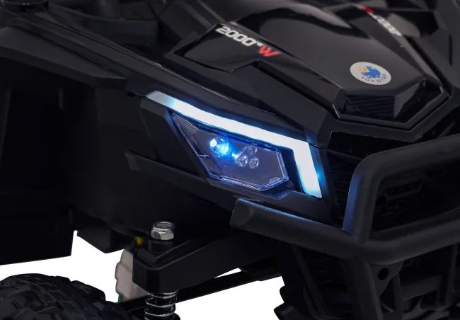 Elektrické autíčko Buggy Madman UTV-MX čierne