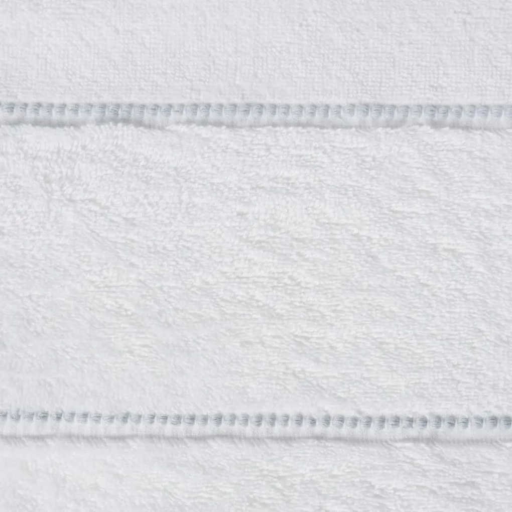 Dekorstudio Bavlnený uterák R137-01 biely Rozmer uteráku: 50x90cm