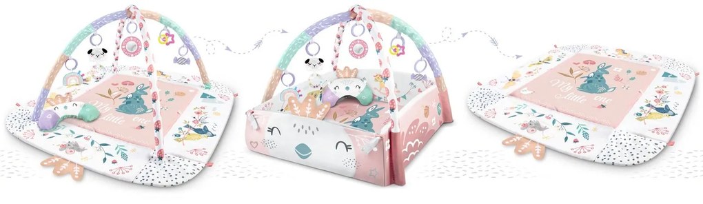 Interaktívna vzdelávacia podložka 110 x 100 cm Nukido Bird