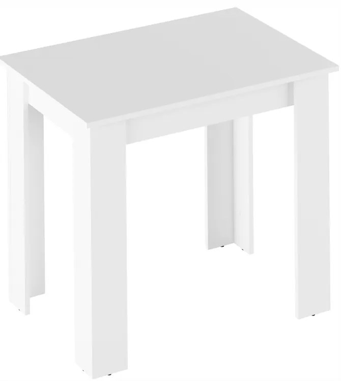 Jedálenský stôl TARINIO, biely