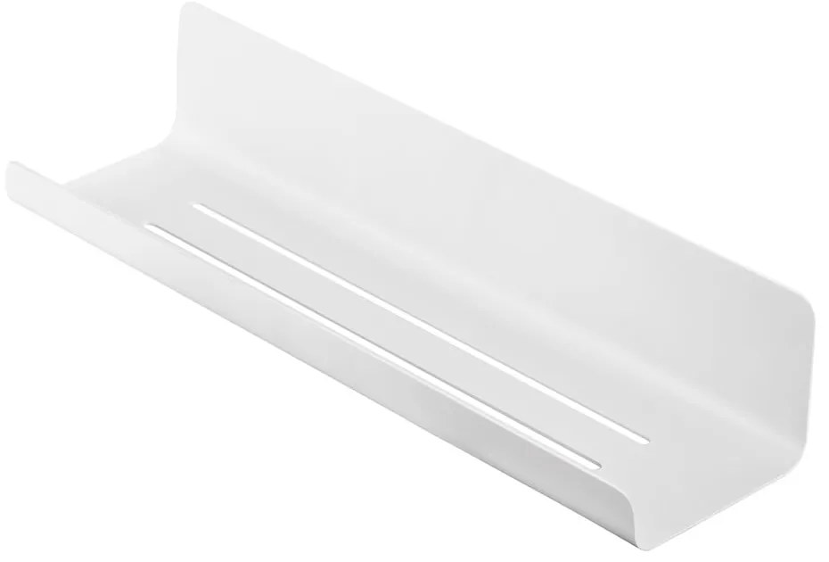 Biela nástenná kúpeľňová polička z nehrdzavejúcej ocele Modo – Blomus