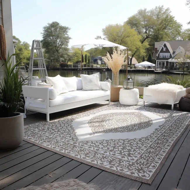 Obojstranný koberec Elle Decoration GEMINI Meekly linen
