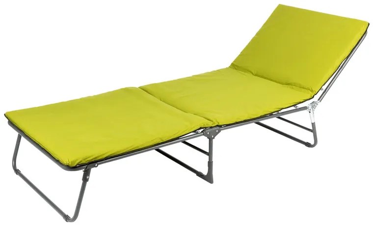 FLORABEST® Ležadlo s polohovateľným operadlom, zelené (100321956)