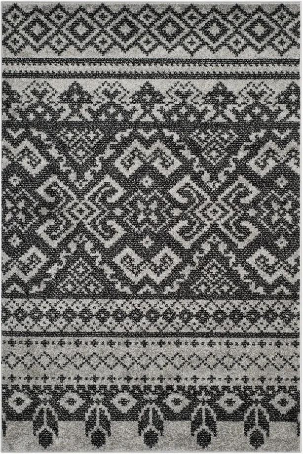 Čierny koberec Amina Area 121 × 182 cm