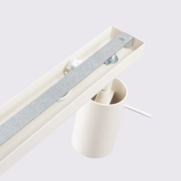 Sollux SL.1499 - Bodové svietidlo RING 6xGU10/10W/230V krémová