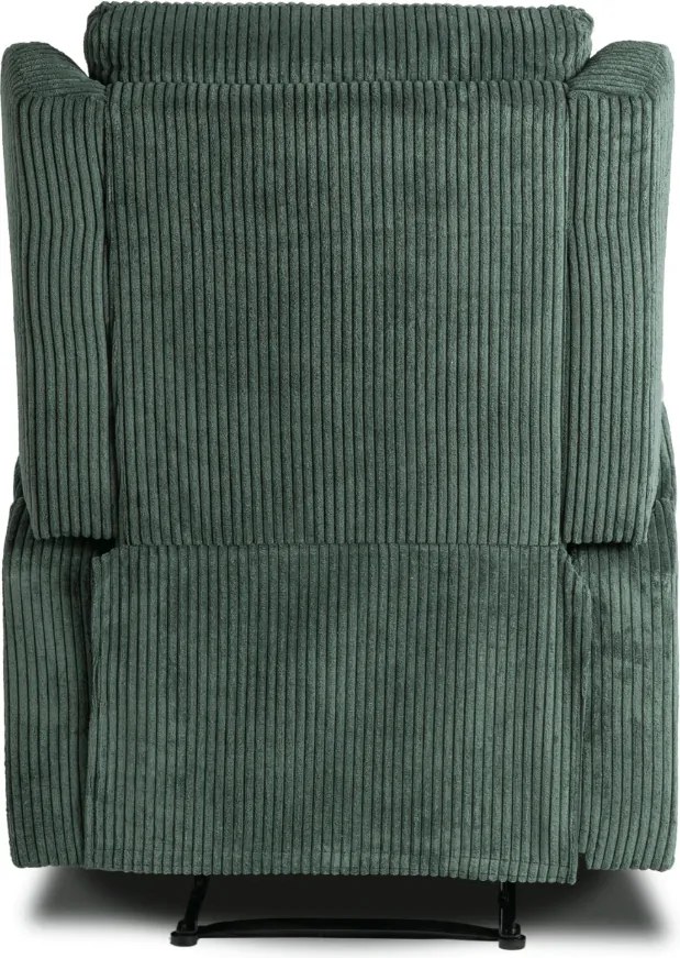 Masážne kreslo SEBASTIAN Green Corduroy