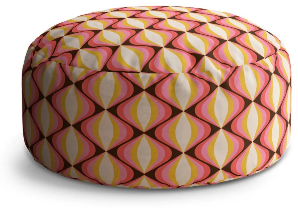 Sablio Taburet Circle Kaleidoskop spomienok: 38x48 cm