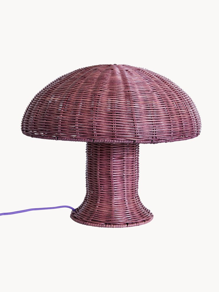 Stolová lampa z ratanu Burgundy