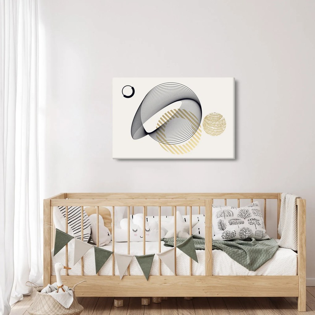 Obraz - Geometrické tvary N⁰3 (90x60 cm)