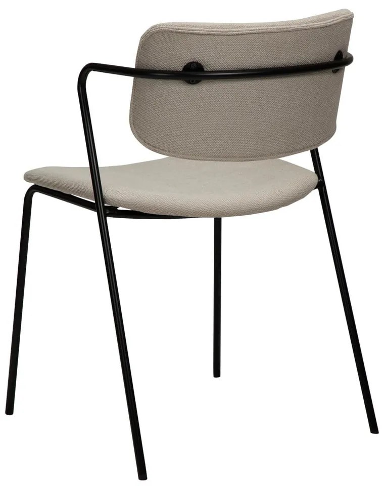 Béžová jedálenská stolička Zed – DAN-FORM Denmark