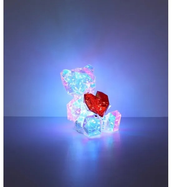 Globo 28058K - LED stmievateľná stolná dekorácia BRONDAR LED/3W/5V 1200 mAh medv