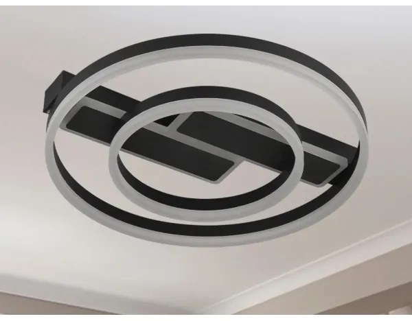 LED stmievateľné stropné svietidlo LED/80W/230V 3000-6500K + diaľkové ovládanie