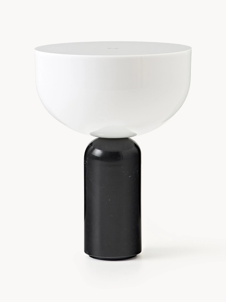 Malá stmievateľná prenosná mramorová stolová LED lampa Kizu