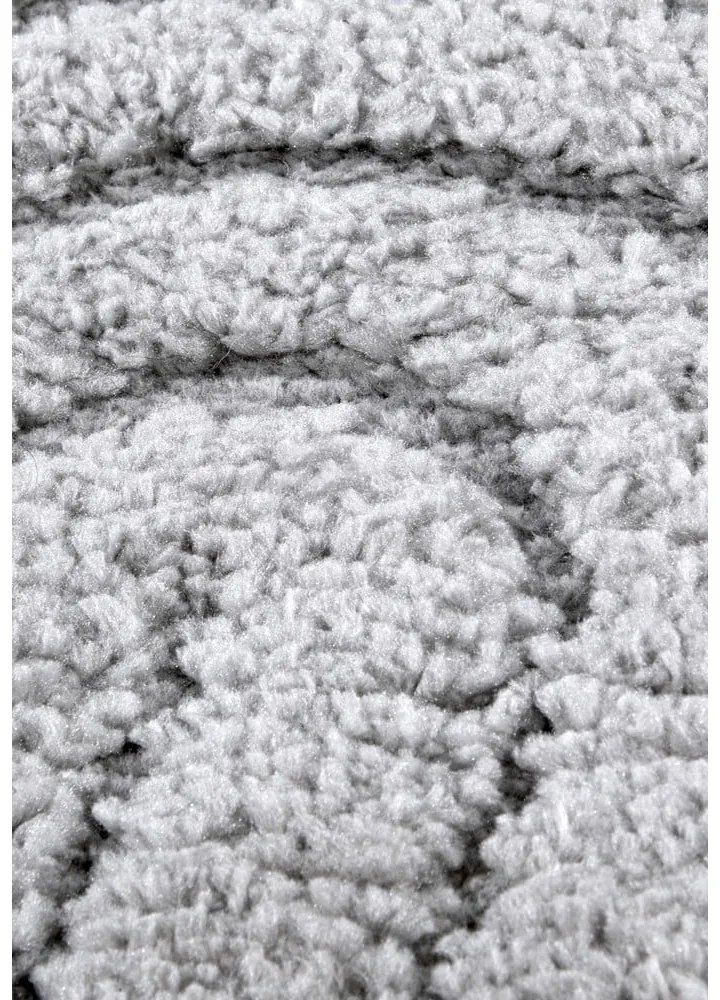 Svetlosivý okrúhly koberec ø 160 cm Panglao New York Light Grey – Elle Decoration