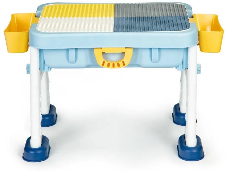 EcoToys Detský hrací stôl 6v1, stoličky, tabule, HC493113